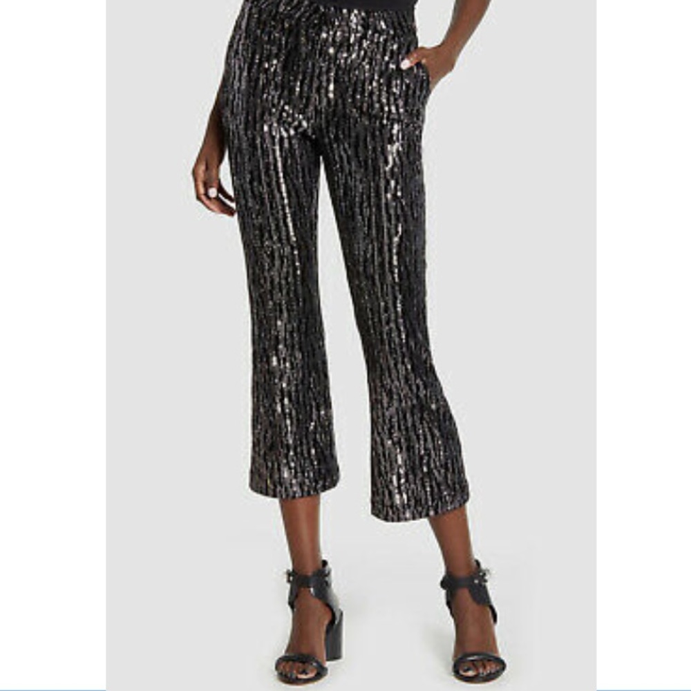 Zadig & Voltaire Black Sequin Pant